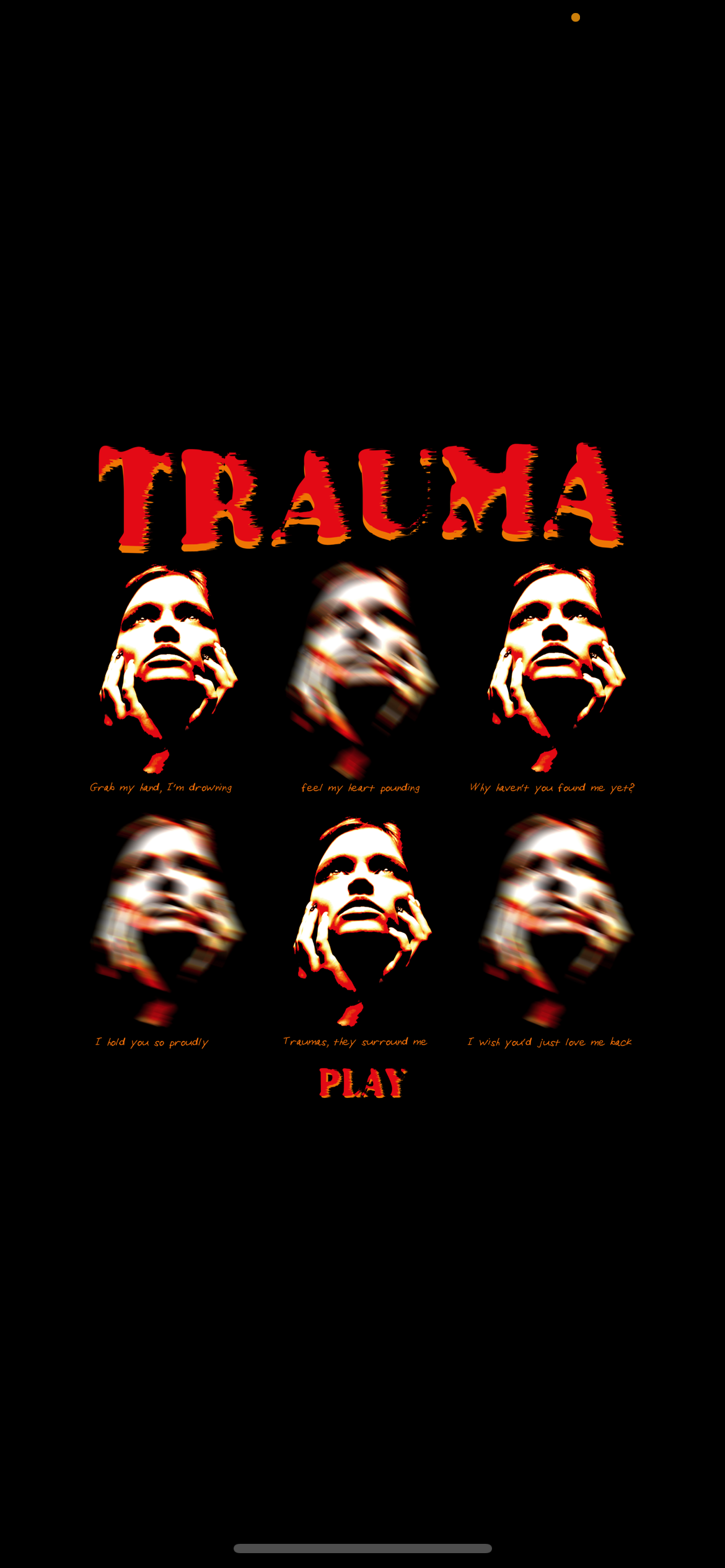 “TRUAMA” Graphic Tee