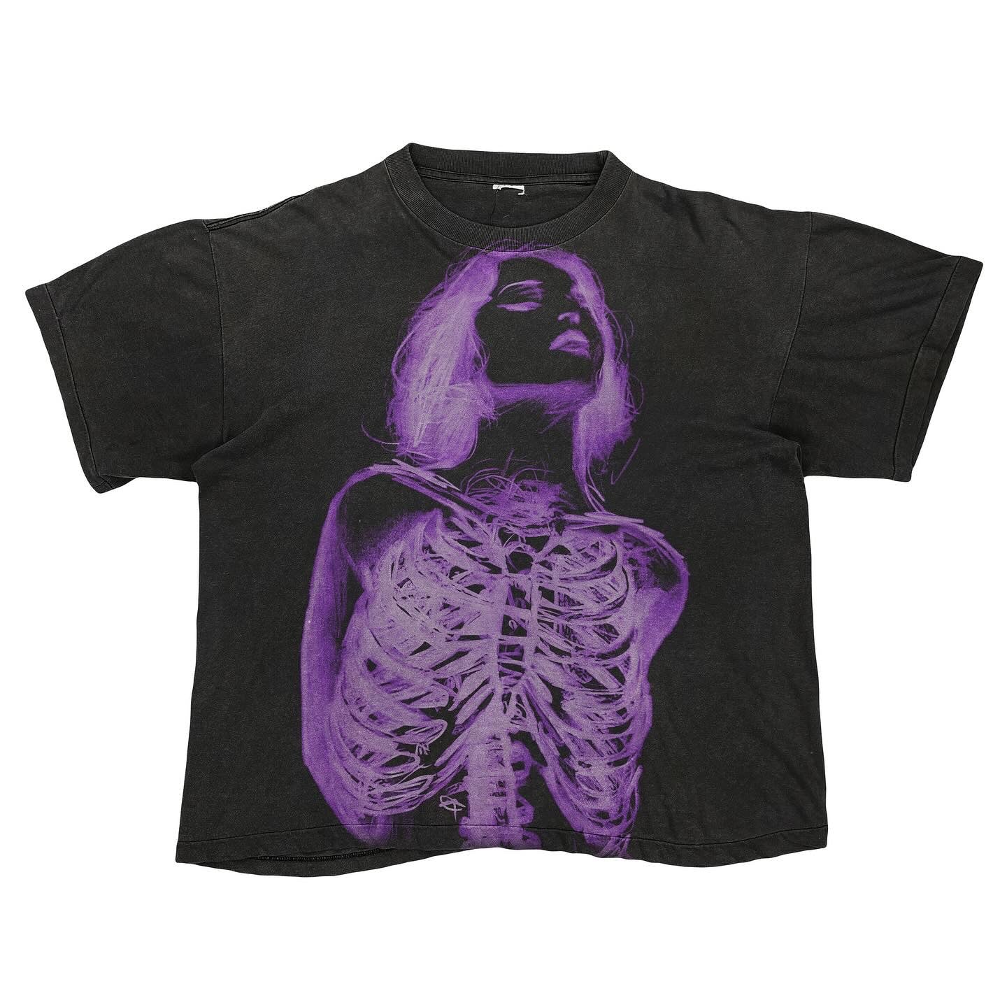 “D<3AD Inside” Tee (Black & Purple)